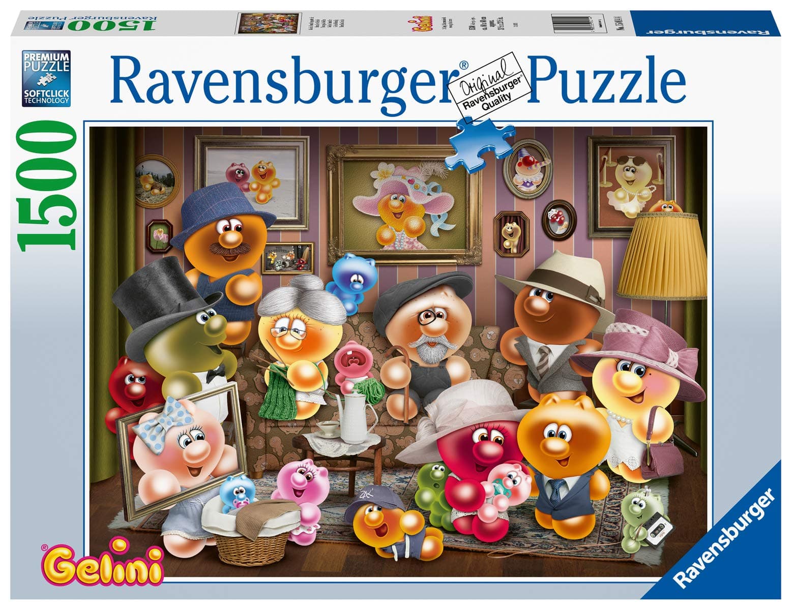 Ravensburger Puzzle 15014 - Gelini Familienportrait [1.500 Teile]