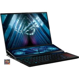 Asus ROG Zephyrus Duo 16 GX650RM-LO039 [16'' Ryzen 7 6800H 32GHz 32GB RAM 1TB SSD NVIDIA GeForce RTX 3060 Win 11 Home] schwarz
