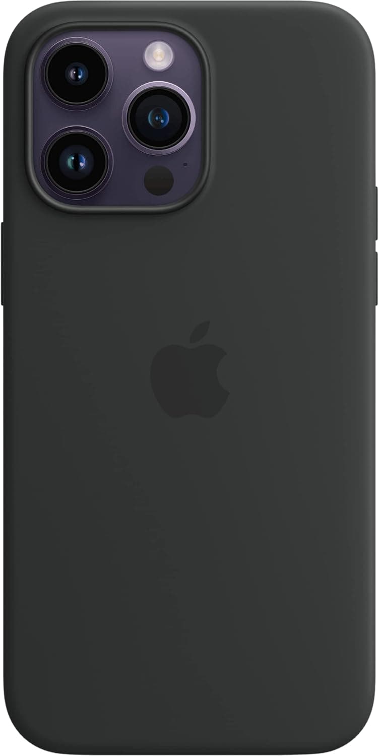 Apple Silikon Case mit MagSafe [für iPhone 14 Pro Max] mitternacht