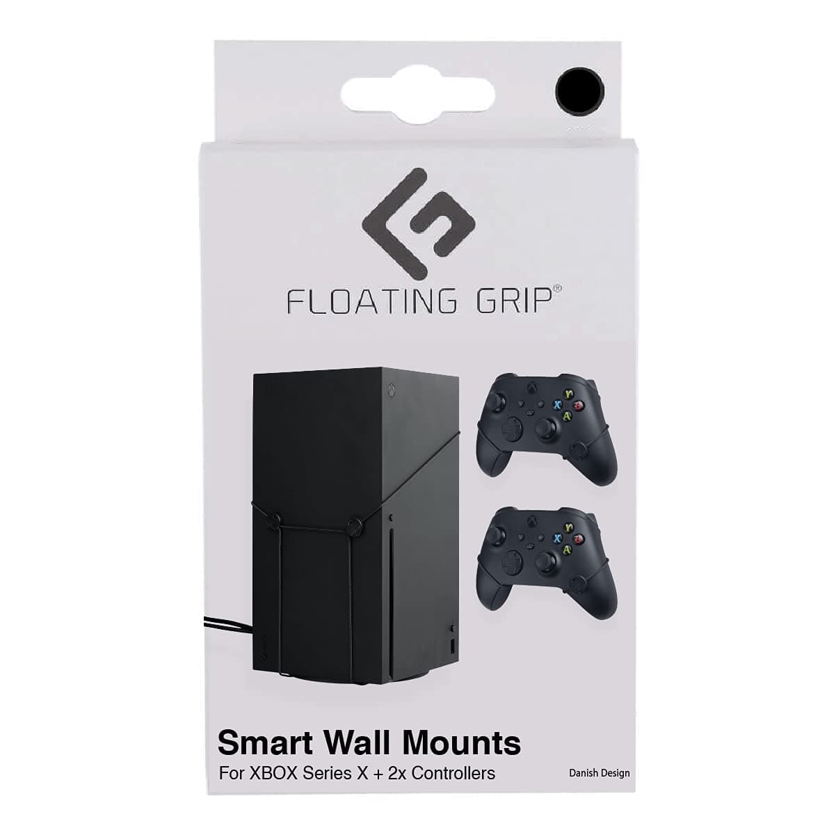 Floating Grip Wandhalterung 2xController schwarz kompatibel mit Xbox Series X