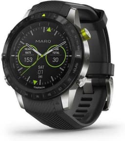 Garmin MARQ Athlete [inkl. Silikonarmband schwarz] 46mm Titangehäuse schwarz