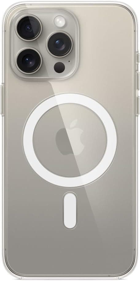Apple Clear Case mit MagSafe [für iPhone 15 Pro Max] transparent