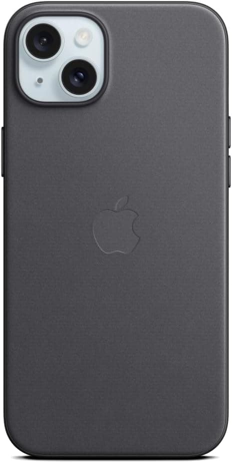 Apple Feingewebe Case mit MagSafe [für iPhone 15 Plus] schwarz