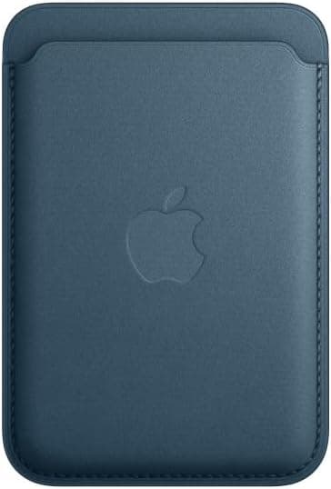 Apple iPhone Feingewebe Wallet mit MagSafe pazifikblau