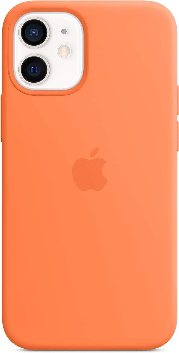 Apple Silikon Case mit MagSafe [für iPhone 12 mini] kumquat