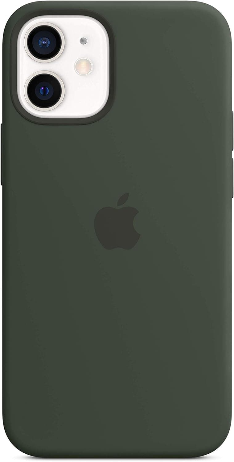 Apple Silikon Case mit MagSafe [für iPhone 12 mini] zyperngrün