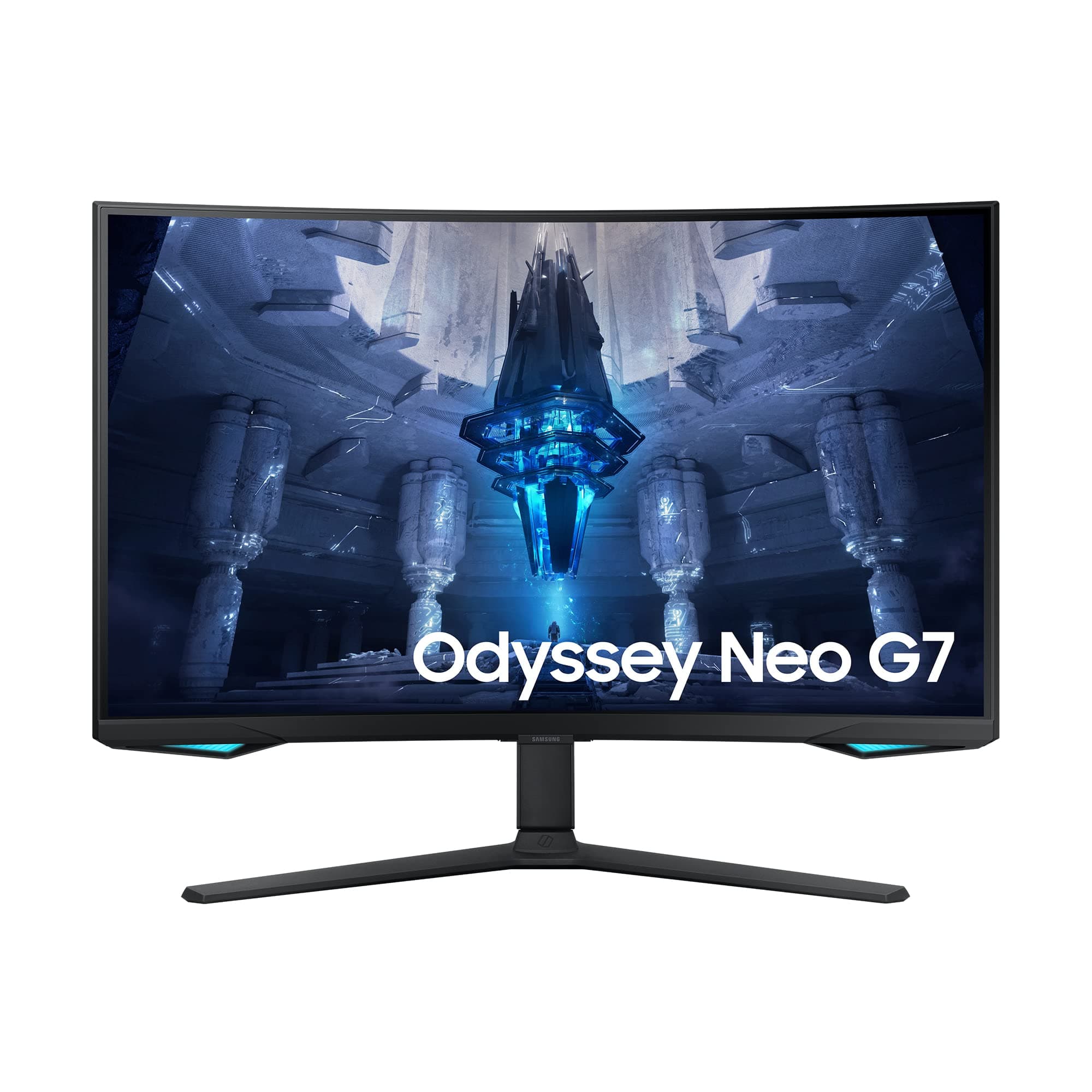 Samsung Odyssey Neo G7 G75NB (2023) [32'' Curved 4K UHD 165Hz 2xHDMI DisplayPort 1ms Reaktionszeit] schwarz