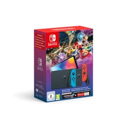 Nintendo Switch Konsole OLED [Mario Kart 8 Edition] neon-rot/neon-blau
