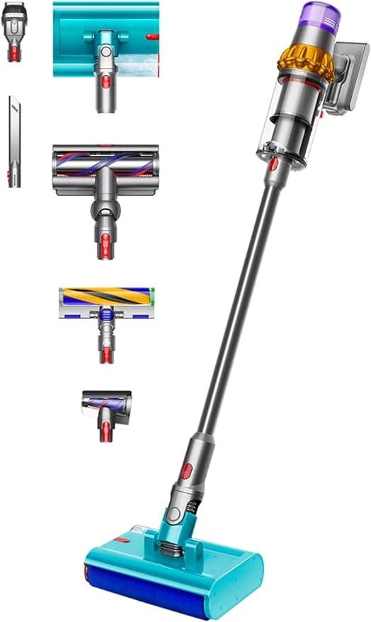 Dyson V15s Detect Submarine  [60 Minuten 300ml nass + 770ml trocken] grau