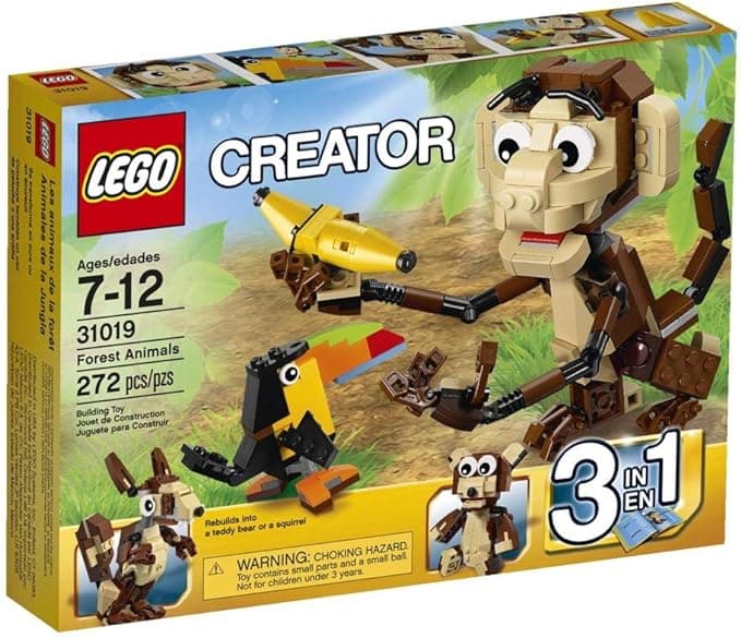 Lego Creator 3in1 31019 - Urwald Tiere