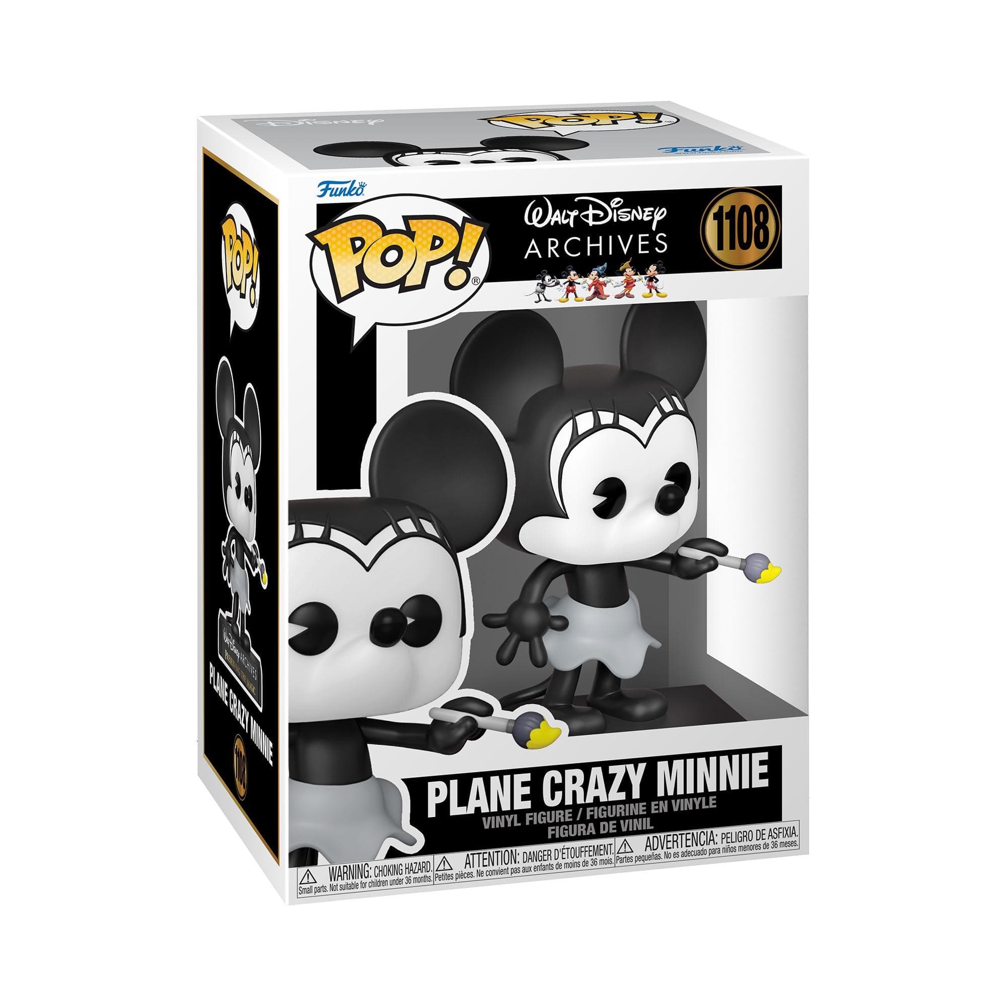 Funko POP! Disney: Minnie Mouse - Plane Crazy Minnie (1928)