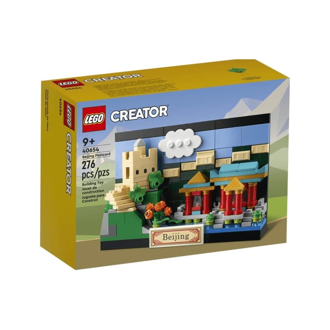 LEGO 40654 Postkarte aus Beijing 276 Teile 3D-Postkarte aus der chinesischen Hauptstadt
