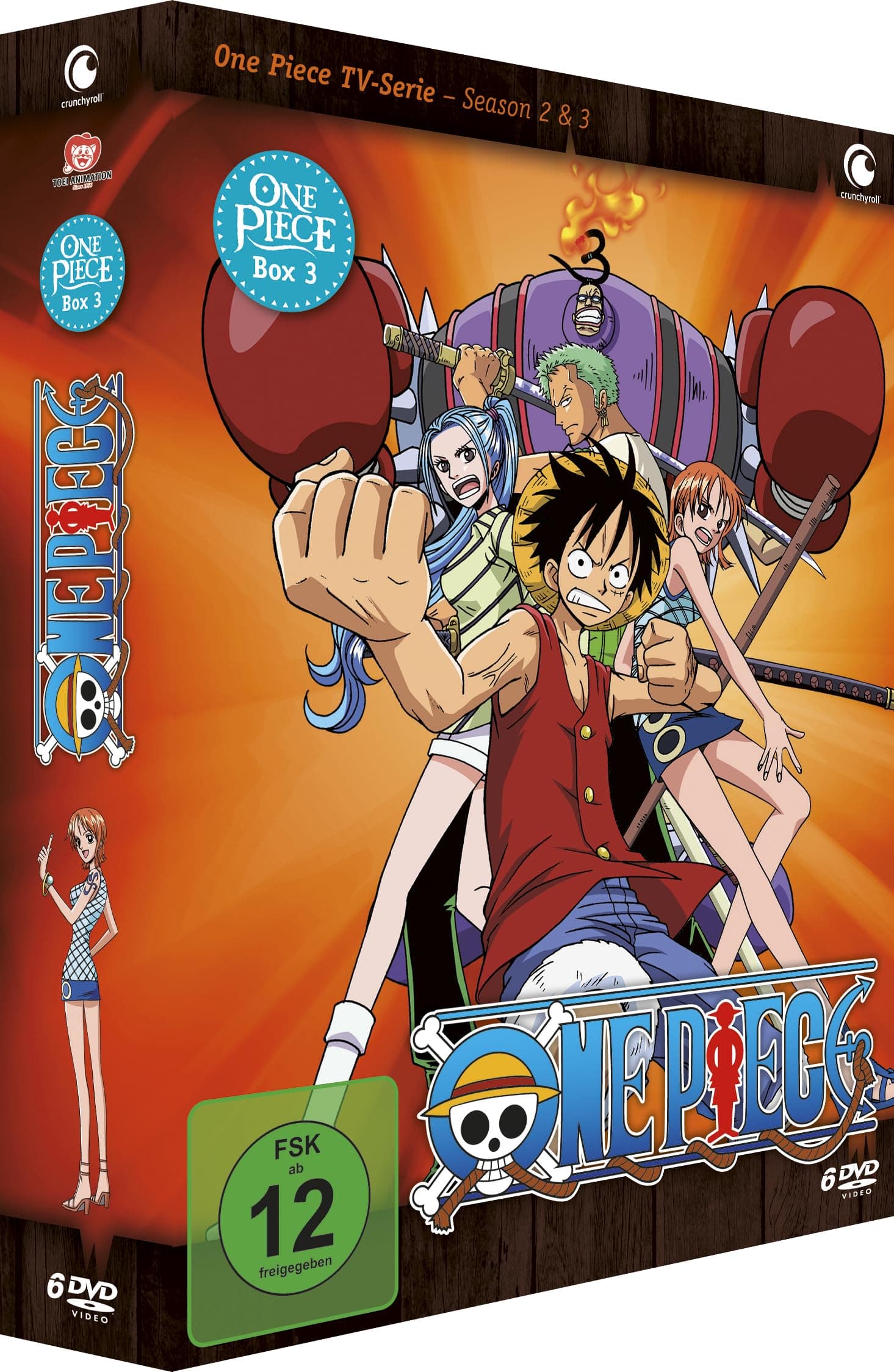 One Piece - TV Serie - Vol. 03 - [DVD] Relaunch