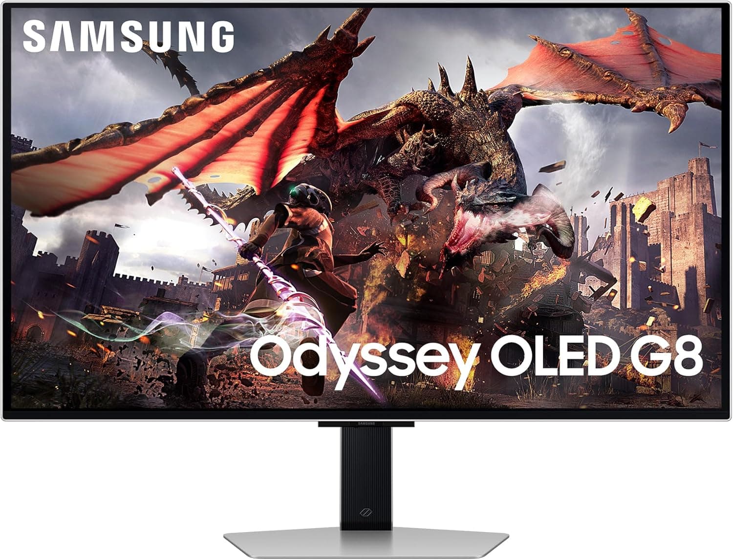 Samsung Odyssey OLED G8 G80SD [32'' 4K UHD 240Hz 2x HDMI DP 003ms Reaktionszeit] silber