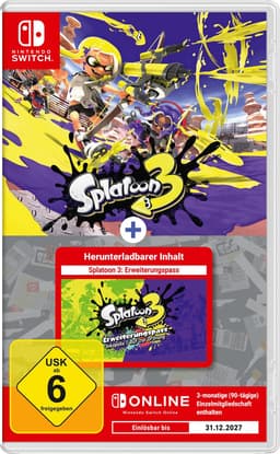 Splatoon 3 + Erweiterungspass - Set