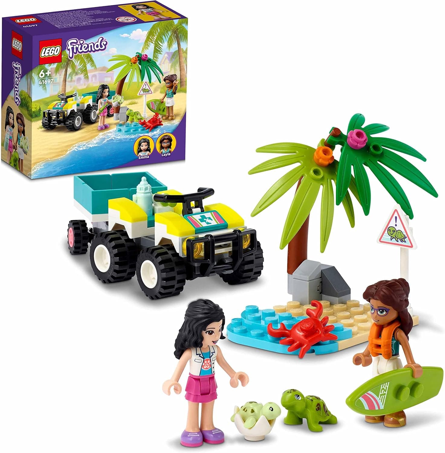 Lego Friends 41697 - Schildkröten-Rettungswagen