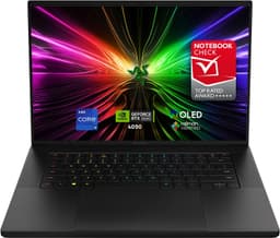 Razer Blade 16 (2024) [16'' QHD+/240Hz Core i9-14900HX 22GHz 32GB RAM 2TB SSD NVIDIA GeForce RTX 4090 Win 11 Home] schwarz