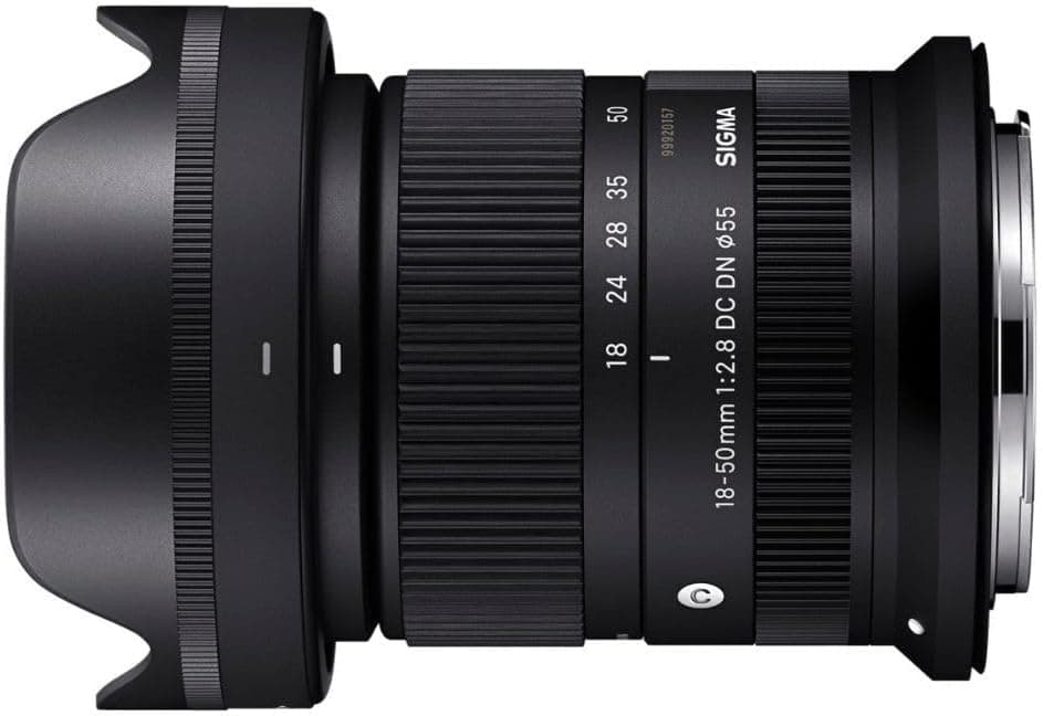 Sigma Contemporary 18-50mm 1:2.8 DC DN [55mm Filtergewinde für Canon RF] schwarz