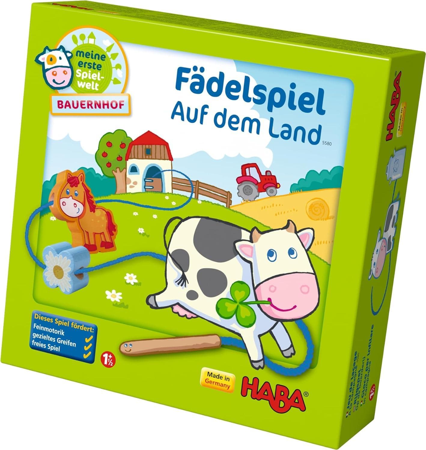 Haba 5580 - Fädelspiel auf dem Land