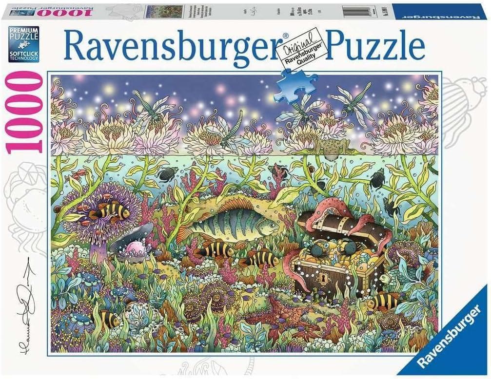 Ravensburger Puzzle 15988 - Dämmerung im Unterwasserreich [1.000 Teile]