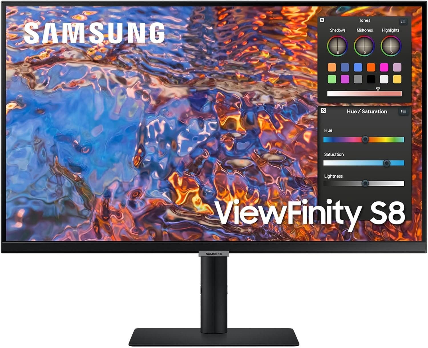 Samsung ViewFinity S8 S27B800PXP [27" HDMI DisplayPort USB-C 5ms Reaktionszeit] schwarz