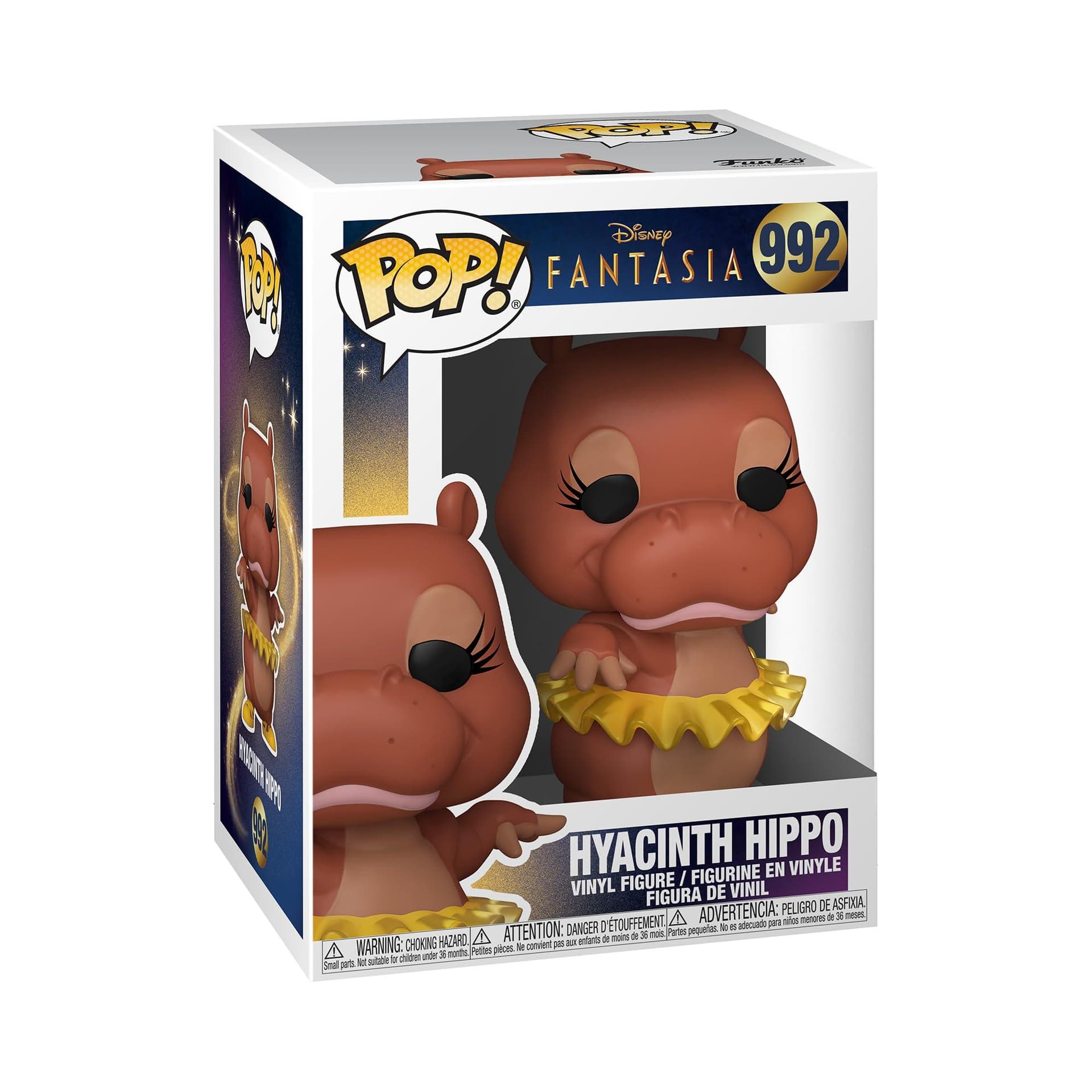 Funko POP! Disney: Fantasia 80th-Hyacinnth Ballerina Hippo - Vinyl-Sammelfigur - Geschenkidee - Offizielle Handelswaren - Spielzeug Für Kinder und Erwachsene - Movies Fans