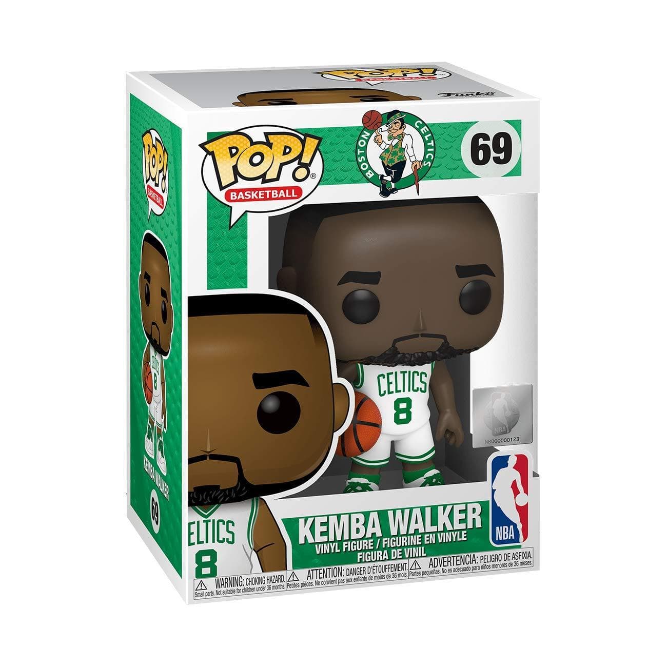 Funko Pop! NBA: Celtics-Kemba Walker - Vinyl-Sammelfigur - Geschenkidee - Offizielle Handelswaren - Spielzeug Für Kinder und Erwachsene - Sports Fans - Modellfigur Für Sammler und Display