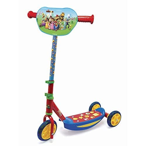 Smoby Super Mario Dreirad Scooter (Cityroller)