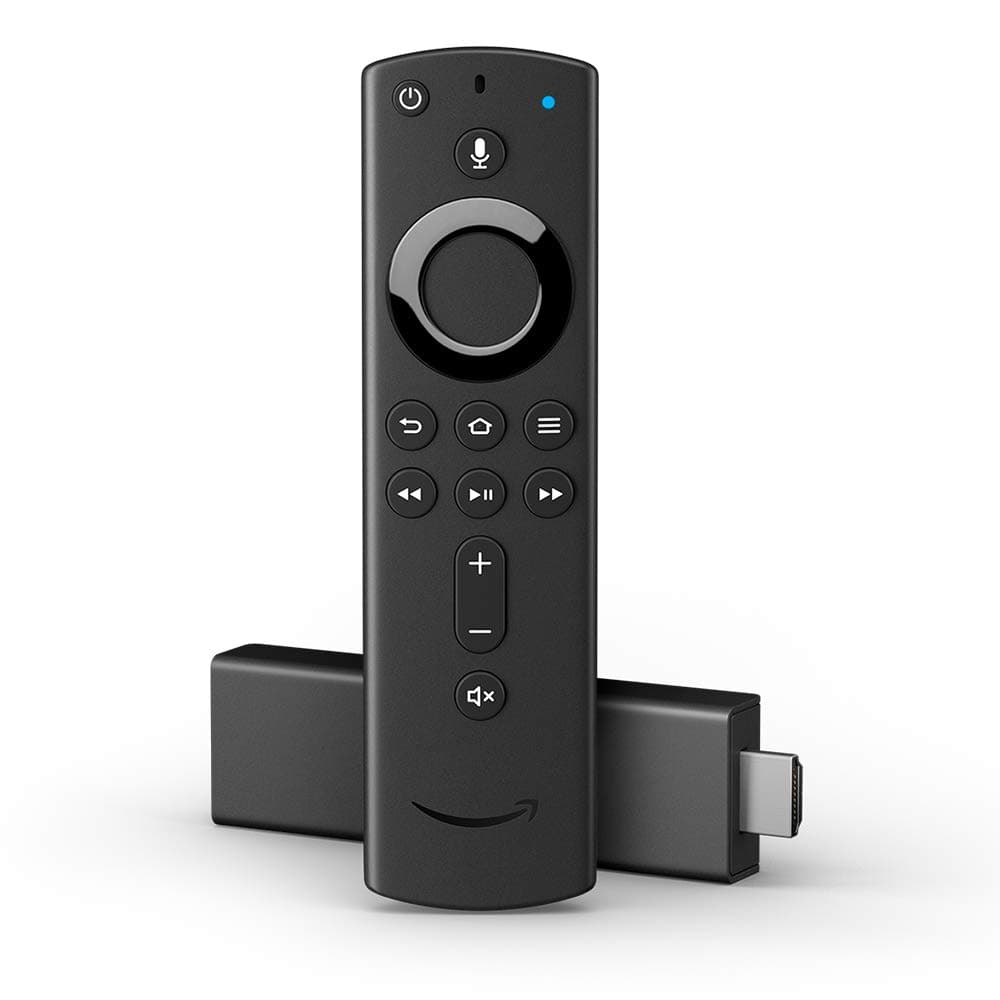 Fire TV Stick 4K mit Alexa-Sprachfernbedienung [4K-Streaming 1.Gen] schwarz