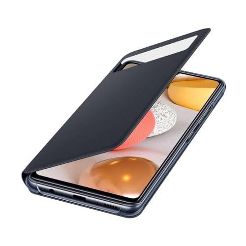 Samsung S-View Wallet Cover [für Galaxy A42 5G] schwarz