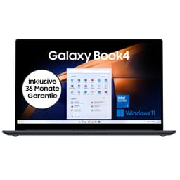 Samsung Galaxy Book4 [156'' Core i3 100U 09GHz 8GB RAM 256GB Intel Graphics Win 11 Home] grau