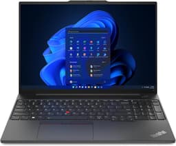 Lenovo ThinkPad E16 G1 [16" AMD Ryzen 5 7530U 20GHz 16GB RAM 512GB SSD AMD Radeon Vega Win 11 Pro] graphite black