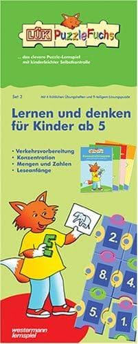 Westermann Lernspielverlag 072 - PuzzleFuchs Set 3 ab 5 Jahr