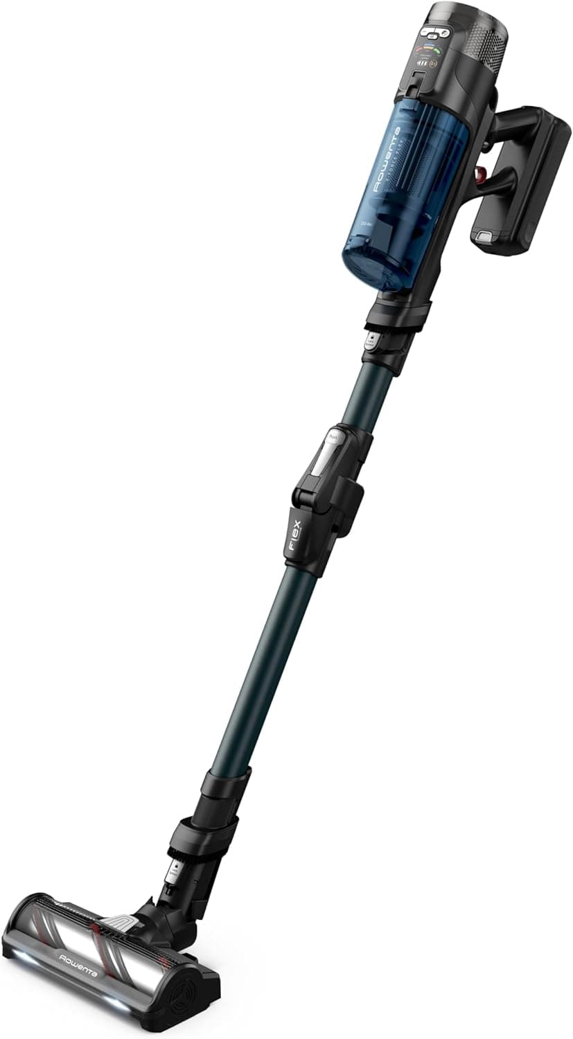 Rowenta RH9AD1 X-Force Flex 13.60 Animal Aerospin Akku-Handstaubsauger [60 Minuten 065 Liter]
