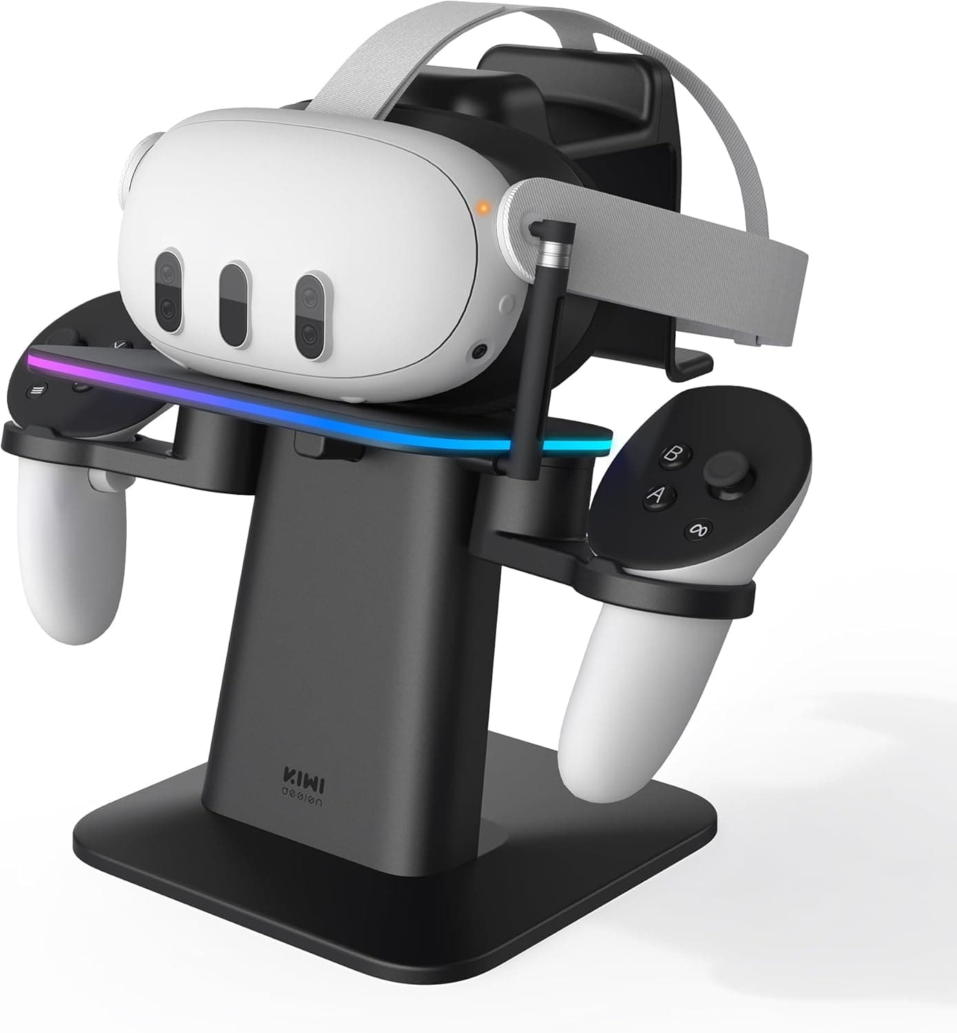 KIWI design Ladestation für Meta Quest 3 schwarz