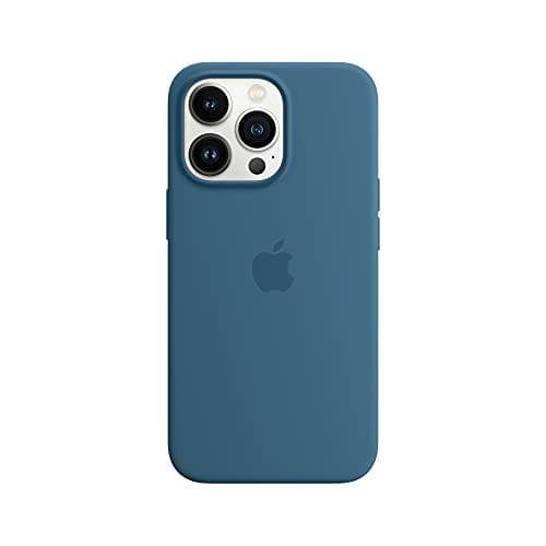 Apple Silikon Case mit MagSafe [für iPhone 13 Pro] blue jay