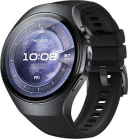 Huawei Watch 5 [inkl. Kautschuk-Armband schwarz] 46mm Edelstahlgehäuse schwarz