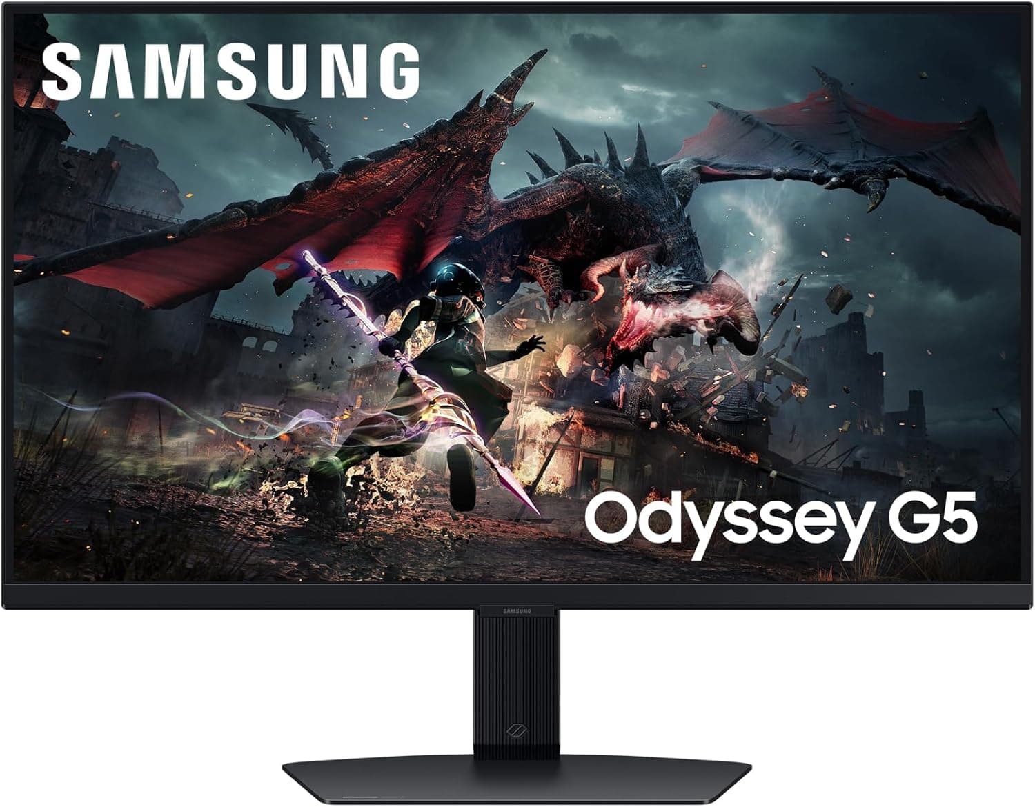 Samsung Odyssey G5 G50D (2024) [27'' WQHD IPS 180Hz HDMI DP 1ms Reaktionszeit] schwarz