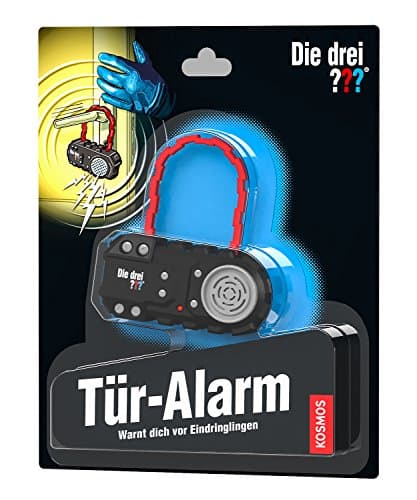 Die drei ??? Tür-Alarm von KOSMOS Detektiv-Spielzeug Agenten-Ausrüstung für Kinder ab 8 Jahre Die drei Fragezeichen Spielzeug Detektiv Ausrüstung Detektivset 3 fragezeichen kids spielzeug