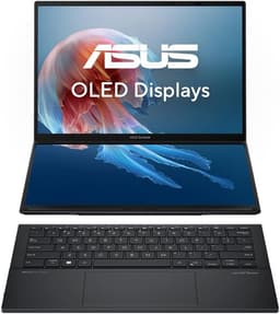 ASUS Zenbook Duo OLED UX8406CA-QL194W [14'' Touch Core Ultra 9 285H 29GHz 32GB RAM 1TB SSD Intel Arc Graphics Win 11 Home] schwarz