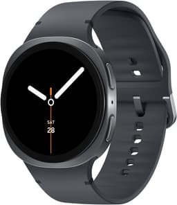 Samsung Galaxy Watch 8 [WiFi + LTE inkl. Sportarmband graphite (S/M)] 40mm Aluminiumgehäuse graphite