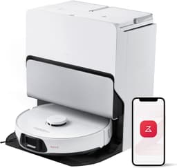 Roborock S8 MaxV Ultra Saug-/Wischroboter [180 Minuten 027 Liter Staub 01 Liter Wasser] weiß inkl. Absaug-/Reinigungsstation