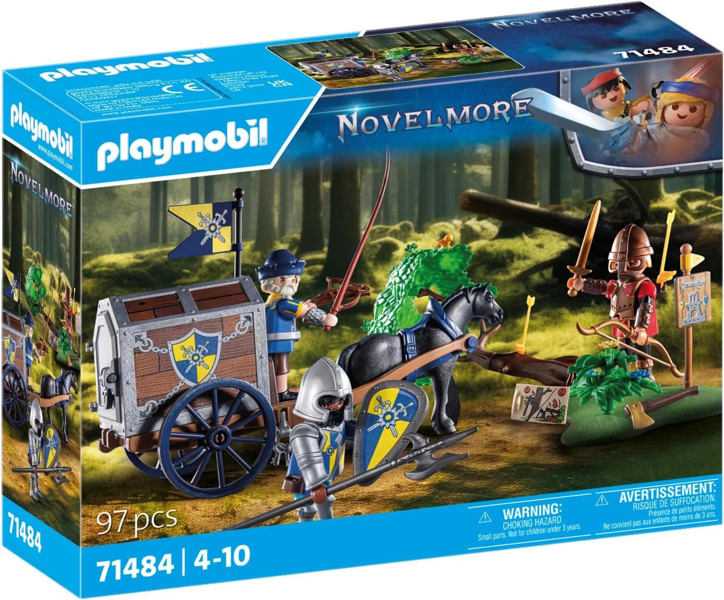 Playmobil Novelmore 71484 - Überfall auf Transportwagen