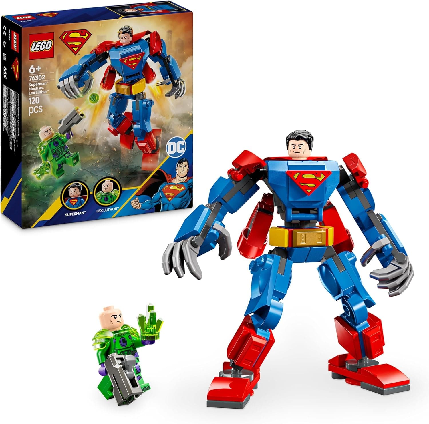 LEGO DC Universe Super Heroes 76302 - Superman Mech vs. Lex Luthor