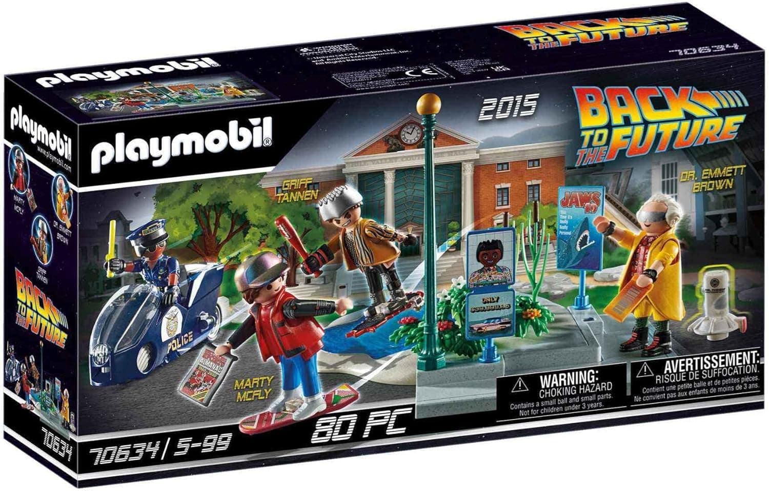 playmobil Back to the Future 70634 - Verfolgung mit Hoverboard