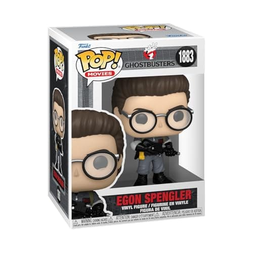 Funko Pop! Movies: Ghostbusters II - Egon Spengler - Ghostbusters 2 - Vinyl-Sammelfigur - Geschenkidee - Offizielle Handelswaren - Spielzeug Für Kinder und Erwachsene - Movies Fans