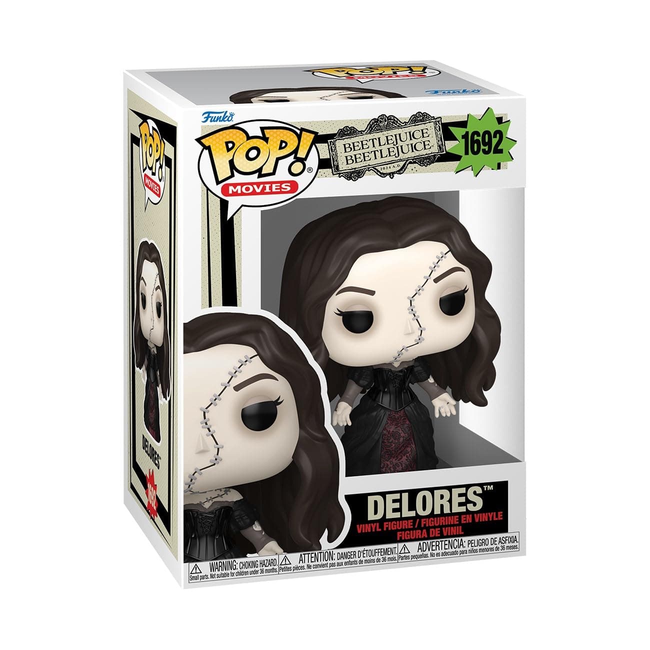 Funko Pop! Movies: Beetlejuice Beetlejuice - Delores - Vinyl-Sammelfigur - Geschenkidee - Offizielle Handelswaren - Spielzeug Für Kinder und Erwachsene - Movies Fans