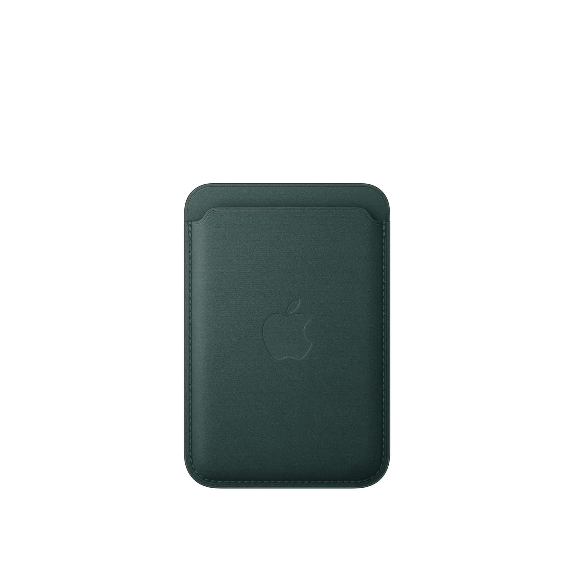 iPhone Feingewebe Wallet [MagSafe] dunkelgruen