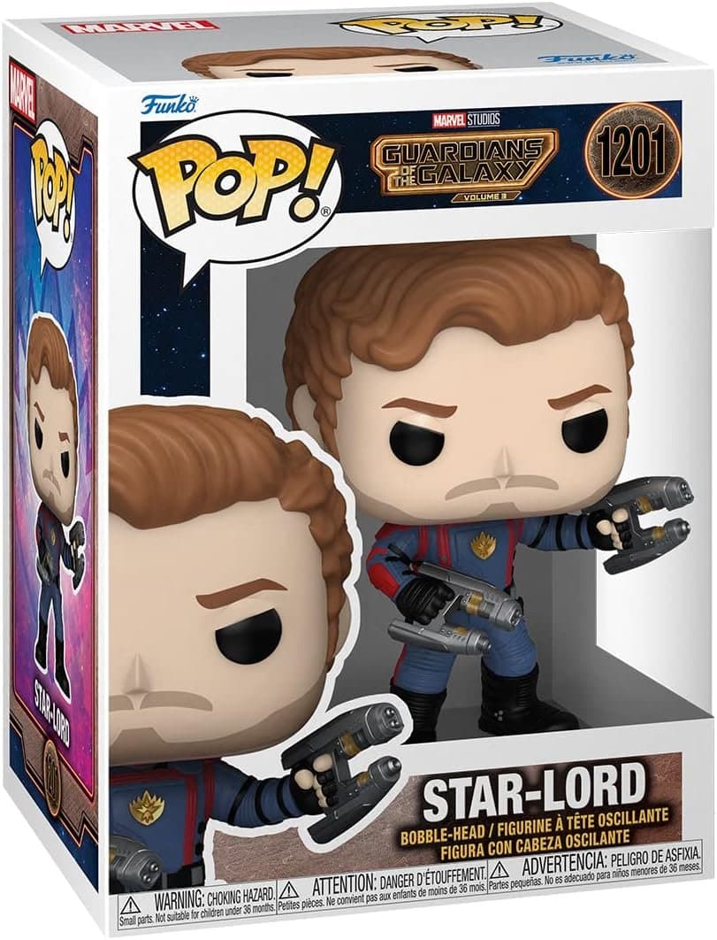 Funko Pop! 1201 - Marvel: Guardians of the Galaxy Vol. 3 - Star-Lord