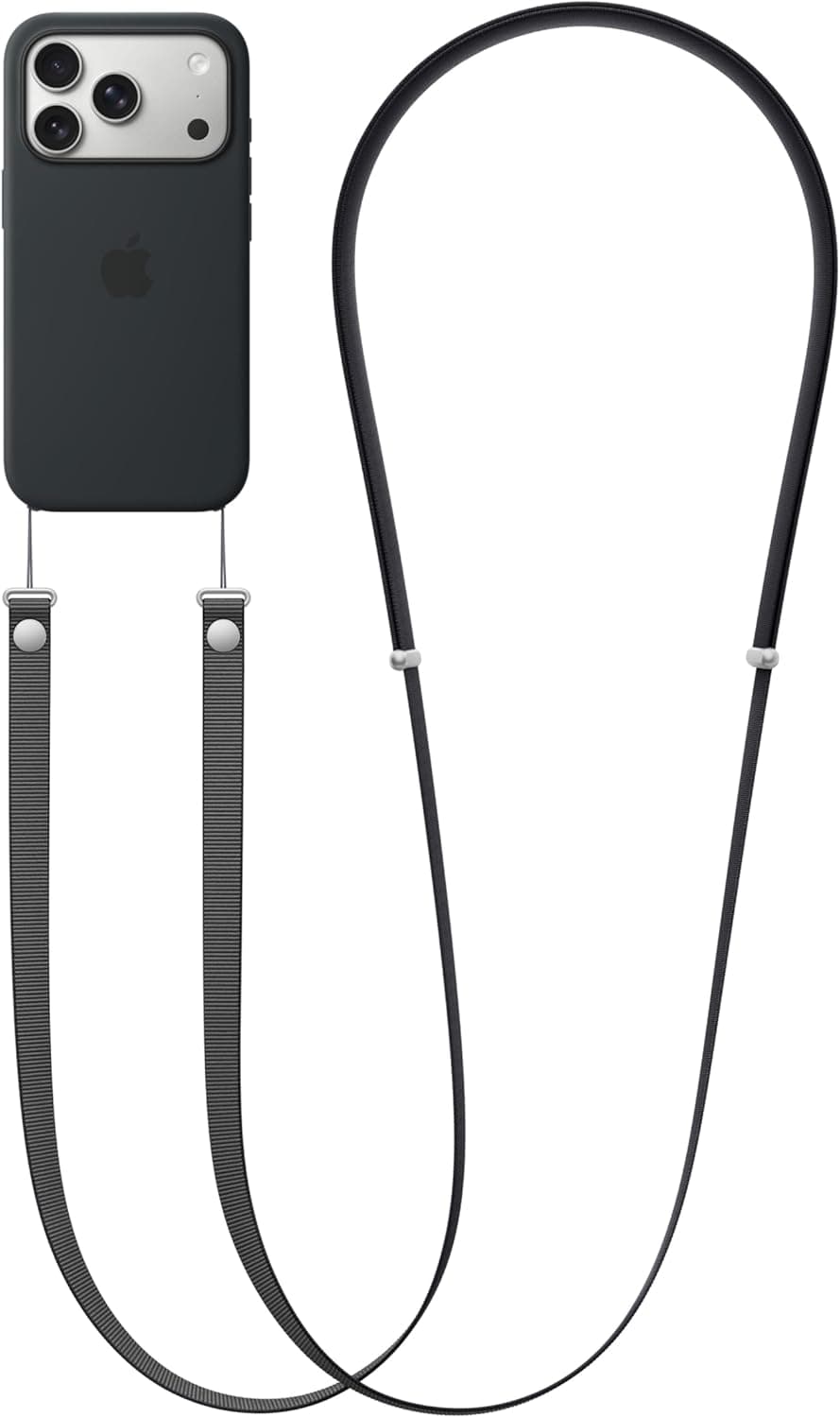 Apple Crossbody Band schwarz